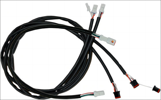 Namz 20 Degree Black Handlebar Line Extension Cable For 17 - 19 Harley Tours