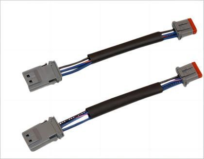 Namz 20 Degree Black Handlebar Line Extension Cable For 17 - 19 Harley Tours