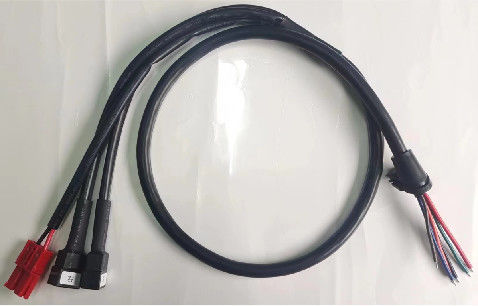 PVC สีดำ ชุดสายไฟ 12V ทนด่าง / ทนน้ำมัน