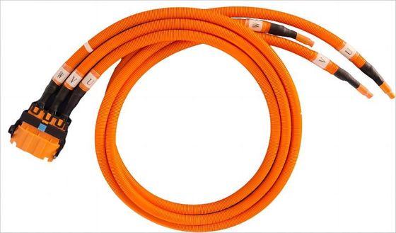 Oxygen Free Copper High Voltage Power Supply Harness IP67 3 Phase