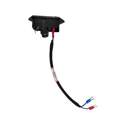 RoHS Compliant Three-In-One Power Socket Power Supply Harness RVVP Cable 220V 350mm