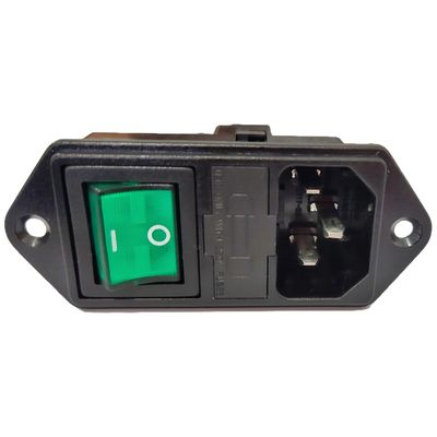 RoHS Compliant Three-In-One Power Socket Power Supply Harness RVVP Cable 220V 350mm
