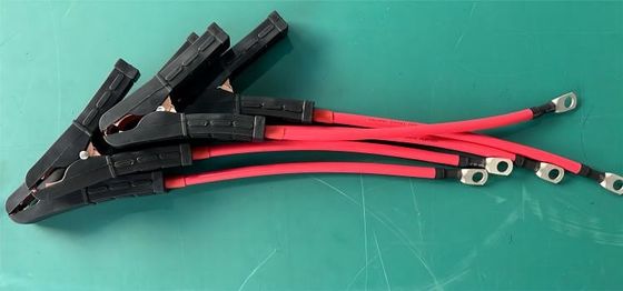 100A Crocodile Clip Battery Wire Harness Ανθεκτικός σε υψηλές θερμοκρασίες Ανθεκτικός στη φλόγα