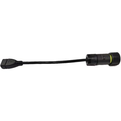 การส่งข้อมูลความเร็วสูง สายสายอุตสาหกรรมหญิง USB เครื่องเชื่อมเครื่องบิน 300V