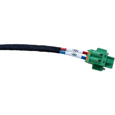 Temperature Data Collection Industrial Wire Harness Oxygen Free Copper Connector