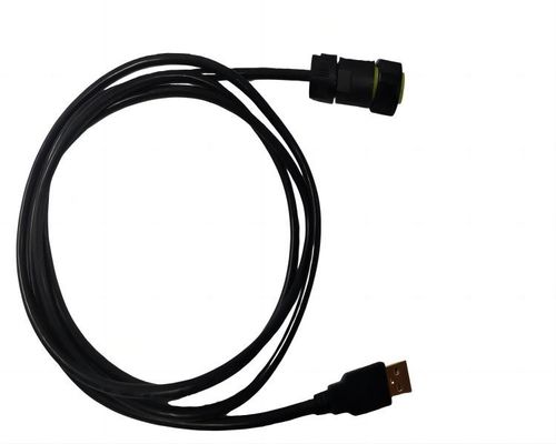 การต่อต้านการแทรกแซง ความดันสูง USB เครื่องเชื่อมเครื่องบิน ชาย สายอุตสาหกรรม 300V