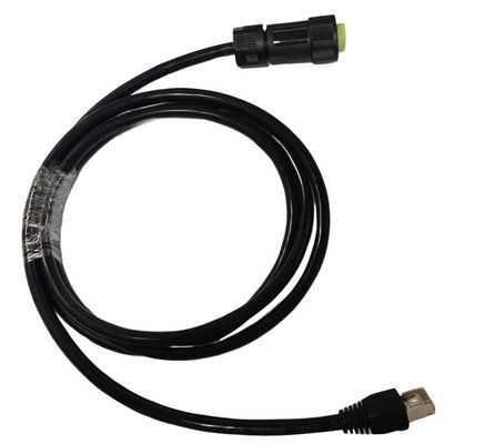 RJ45 Aviation Connector Industrial Wire Harness（ Male ）,Easy Installation
