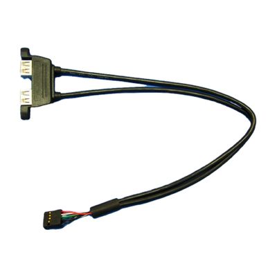 دسته سیم کشی صنعتی دوبل USB ODM انتقال دسته سیم سفارشی CAT5e
