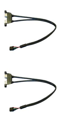 دسته سیم کشی صنعتی دوبل USB ODM انتقال دسته سیم سفارشی CAT5e