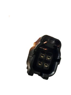 Black Teflon 4 Pin Temperature Data Collection Industrial Wire Harness 610mm With Nut UL