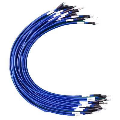 Μπλε εξωτερικό 620mm plug and play αυτοκίνητων δύναμης UL1015 10AWG καλωδίων λουριών