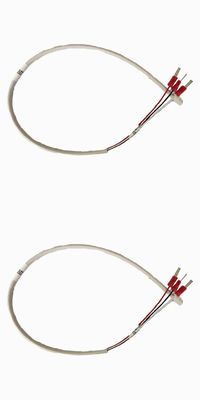 Άσπρη 420mm καλωδίωσης UL1332 AWG22 αυτοκίνητη μόνωση λουριών