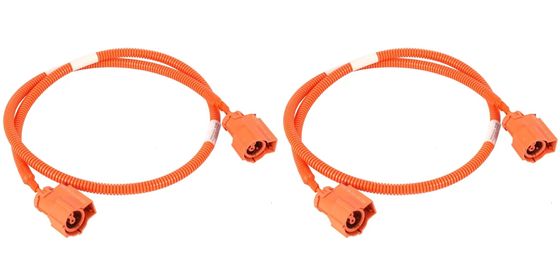 Corrugated pipe Automotive Wiring Harness For High Voltage Power Supply Charging