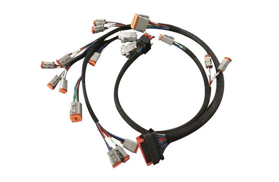 PA Nylon Bellow Otomotif Wiring Harness Konektor DB 500mm