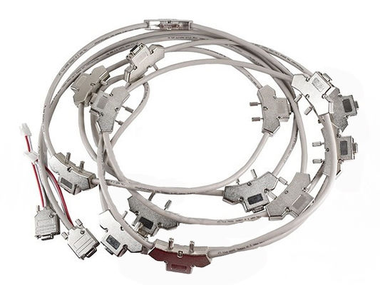 2000mm ความยาวเครื่องมือเครื่องจักร อุตสาหกรรม สายการ์น DB9 ซีเรียล อินเตอร์เฟซ สายการ์น