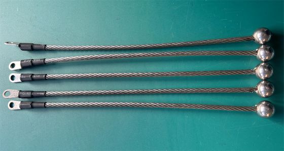 Chassis Electrostatic Grounding Industrial Wiring Harness Stainless Steel Wire Rope