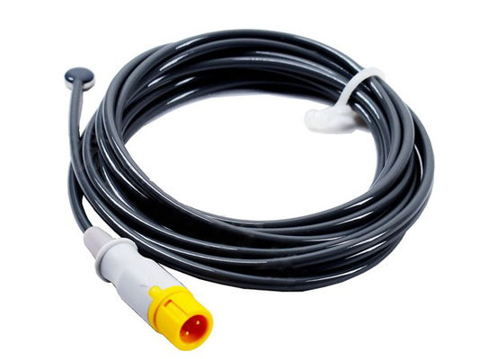 12mm Stainless Steel Body Plate Type Monitor Harness - Temperature Probe