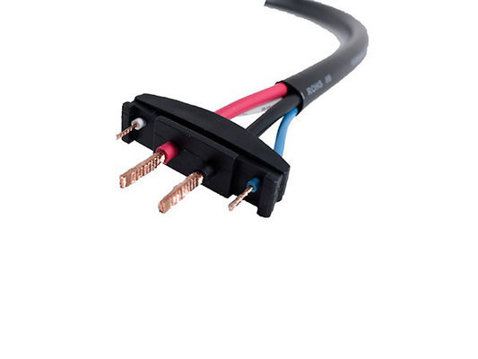 300V Insulated Small Diameter Fan Motor Automotive Wiring Harness, Amphenol Connector