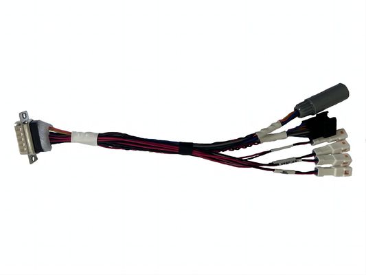 DB26 Temperature Acquisition Keypad Electronic Wiring Harness Three Rows Riveting End