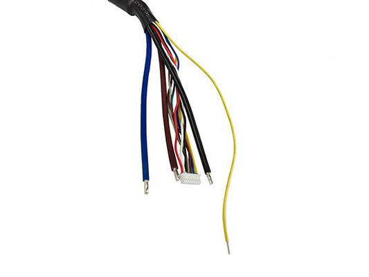 500V 12PIN Welded Cable Plug Insulated Metal Shielded Power Tool Harness IP67 ODM OEM