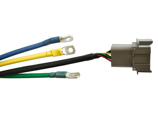300V Insulated Waterproof Motor Harness Used For Construction Machinery Motor