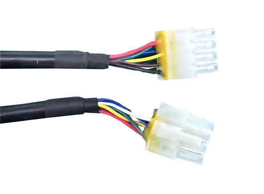 M12-CON Brushless Quick Removal Electronic Wiring Harness 300V Tin-Plated Waterproof Plug