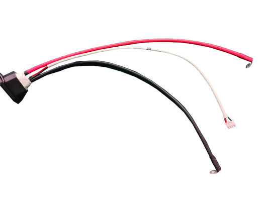 Flexible Ev 6m2 330mm Glass Fiber Casing Insulation Cable Wire Harness Black Red Silica Gel White