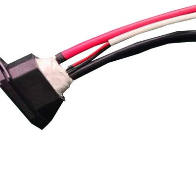 Flexible Ev 6m2 330mm Glass Fiber Casing Insulation Cable Wire Harness Black Red Silica Gel White