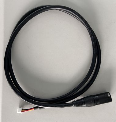 Custom Straight Headed Three Core Canon Insert With Plastic Case Case Industrial Wiring Harness Length 1100mm
