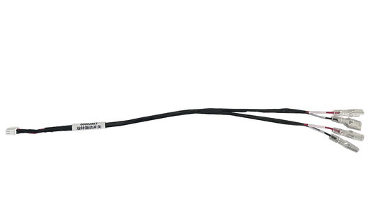 4PIN Plastic Case PVC Transparent Sheath Insulated Display Panel Electronic Wiring Harness 100mm 24AWG