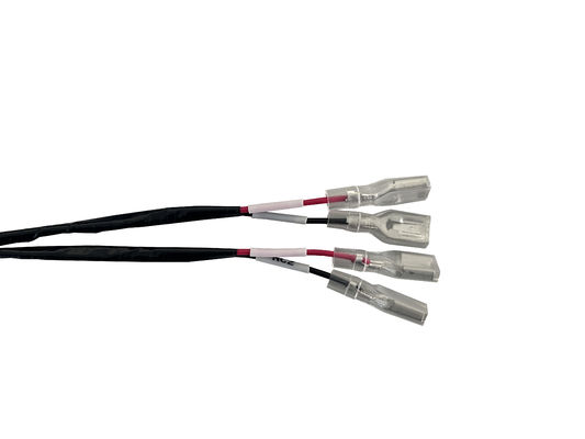 4PIN Plastic Case PVC Transparent Sheath Insulated Display Panel Electronic Wiring Harness 100mm 24AWG