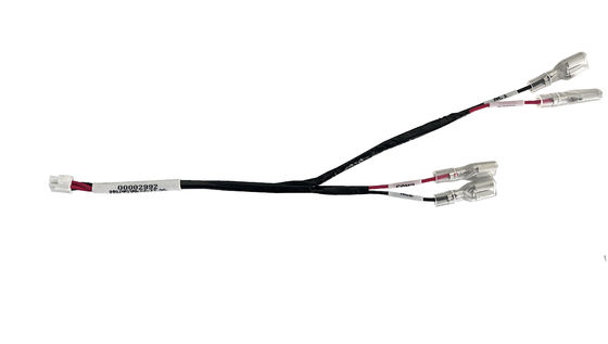 22AWG PVC Transparent Sheath Lock Switch Electronic Wiring Harness Halogen Free Flame Retardant