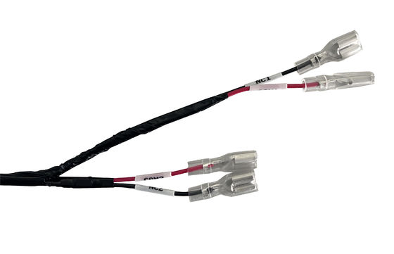 22AWG PVC Transparent Sheath Lock Switch Electronic Wiring Harness Halogen Free Flame Retardant