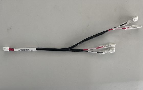 22AWG PVC Transparent Sheath Lock Switch Electronic Wiring Harness Halogen Free Flame Retardant