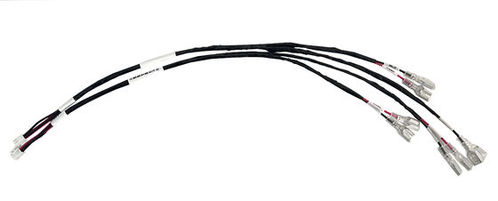 UL1007 22AWG 350mm Soft PVC Brake Switch Electronic Harness 4 Pin Plastic Shell Small Diameter