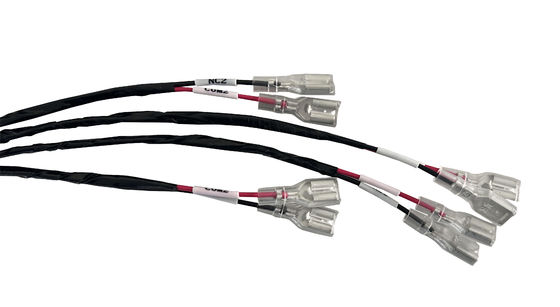 UL1007 22AWG 350mm Soft PVC Brake Switch Electronic Harness 4 Pin Plastic Shell Small Diameter