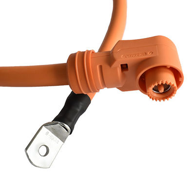1500V 95MM2 Single Core Elbow Connector Automotive Wiring Harness For Power Transmission