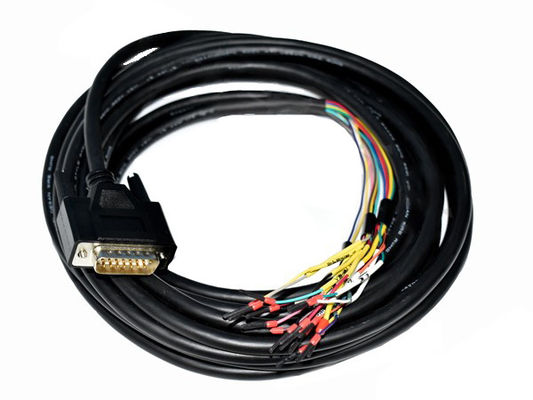 DB25 UL2464 25AWG Tinned Copper Industrial Wiring Harness 300V For Laser Cutting Equipment