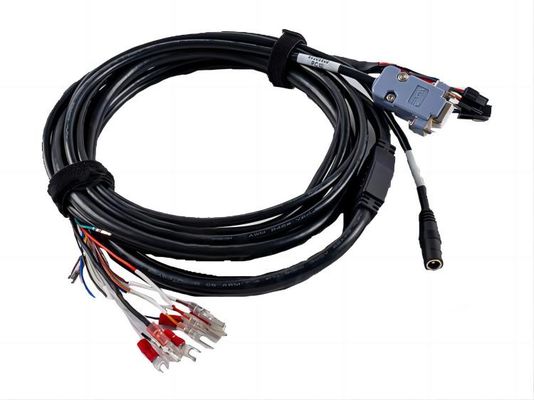 Anti Interference Flame Retardant Insulated Medical Mobile CT Harness 1550mm 30V DC