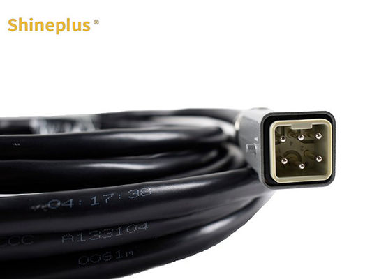 RVV 500V 6MM2 PVC Bare Copper Industrial Wire Harness สําหรับเครื่องหมายเลเซอร์