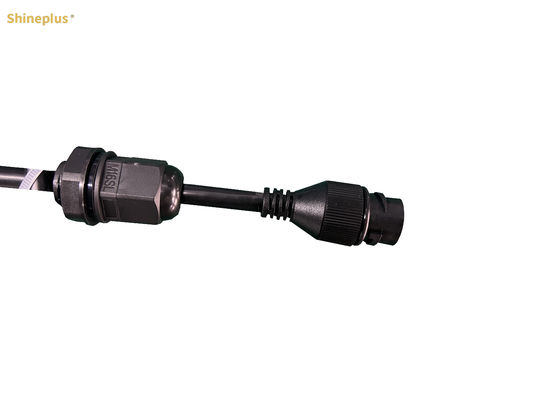 RJ45 3000V IP67 Metal Shielded Industrial Network Cable CAT5C SFTP 4p*24AWG