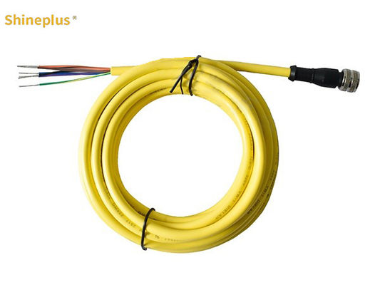 UL2517 M12 IP67 Waterproof Automation Equipment Sensor Industrial Wiring Harness High Temperature Resistant