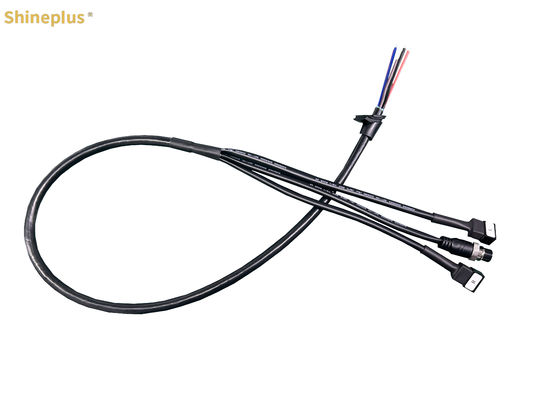 M19 300V PVC Ultra Flexible Wheelchair Robot Harness 2-Core Aviation Plug 10 Core Connector