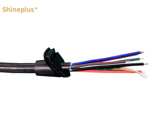 M19 300V PVC Ultra Flexible Wheelchair Robot Harness 2-Core Aviation Plug 10 Core Connector