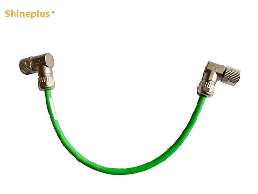 PUR Sheath 250V IP67 Insulated Flexible Waterproof Industrial Wiring Harness M12
