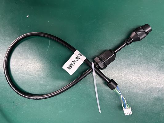 RJ45 3000V IP67 Metal Shielded Industrial Network Cable CAT5C SFTP 4p*24AWG