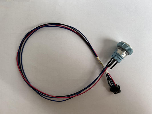 Black 400mm 5V5A Anti Interference Medical Button Switch Harness UL1007 24AWG