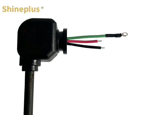 PVC Insulated Magnetic Ring AC Power Supply Harness 3C*18AWG XLPE 120mm UL94-V0 IP68