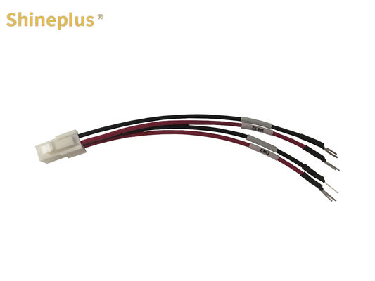 Self Locking Plug End Emergency Button Controls Electronic Harness UL3885 20AWG 700mm