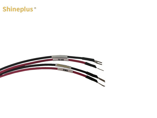 Self Locking Plug End Emergency Button Controls Electronic Harness UL3885 20AWG 700mm